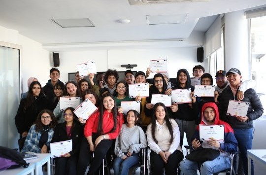 Journée test avec les écoles Anouar Al Madina